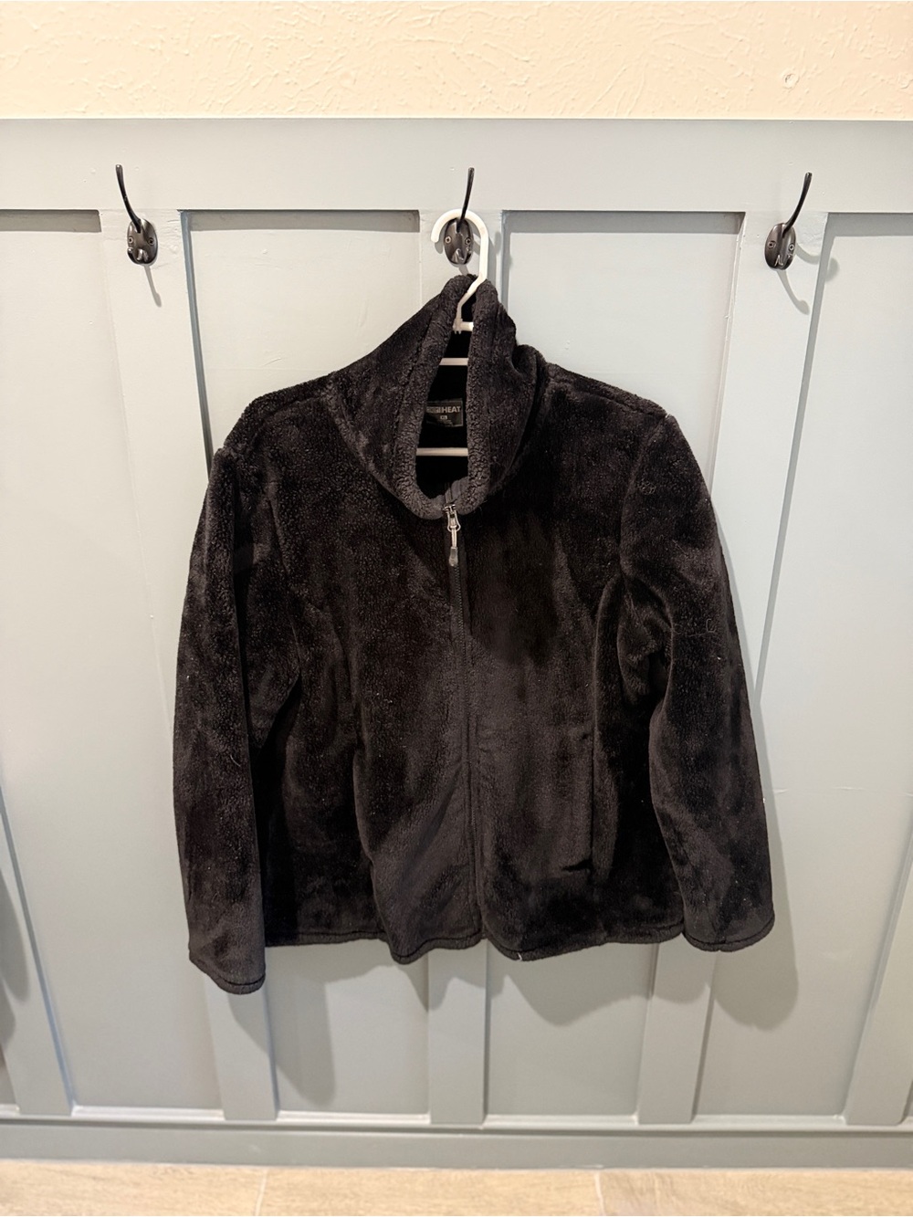 Cozy Black Fleece Jacket